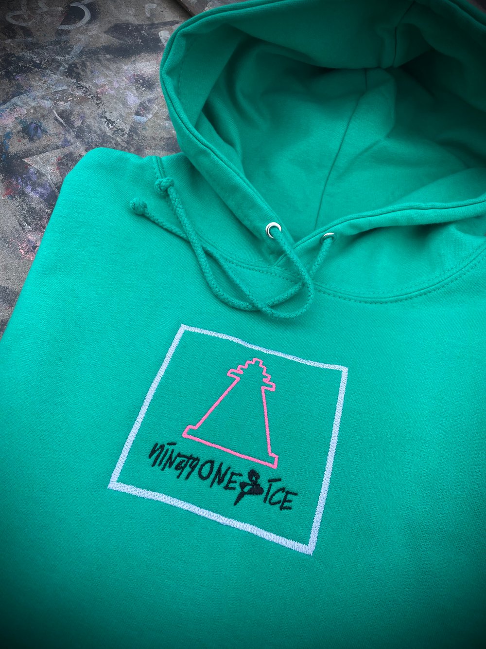 Image of Green Box Hoody
