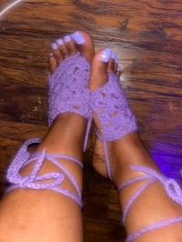 Image 4 of Footless Lace ups 