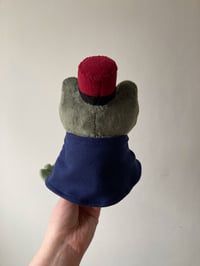 Image 6 of Small - Band Uniform Frog Of Many Names Plushie - OTGW - Made To Order