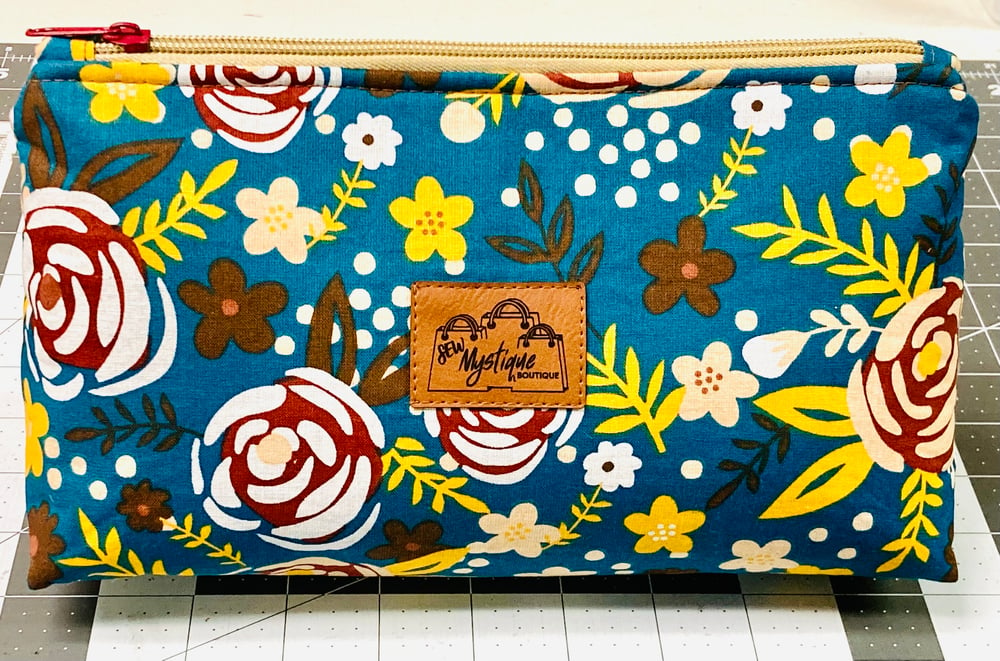 Image of Floral Cosmetic Bag 