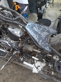 Image 2 of Vstar 1100 Under Seat Frame Cover. 
