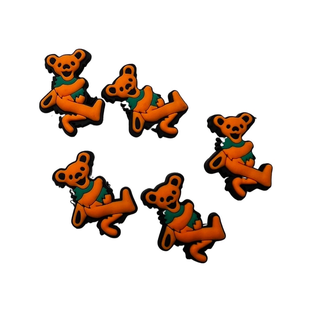 Image of Orange Bear Charm