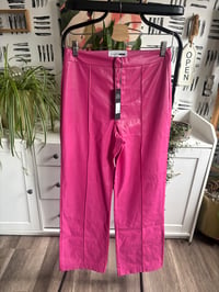 Image 1 of NWT fashion Nova pink faux pants 