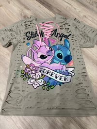 Large stitch lace destroyed 