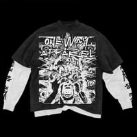 Double sleeved Tshirt “see no evil/ hear no evil”