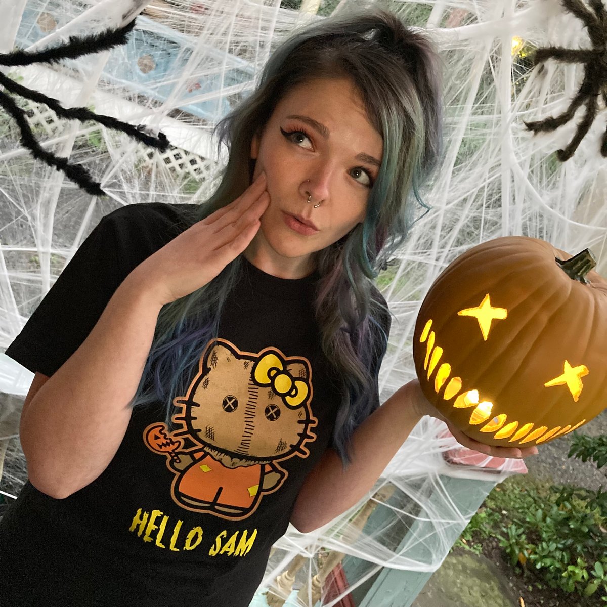 Unisex “Hello Sam” Black Tee | East Coast Pyratz Apparel