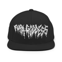 Image 1 of fupa goddess Embroidered Snapback Cap