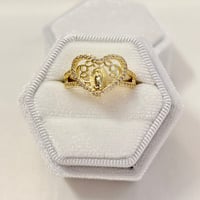 Image 1 of Heart Virgin Mary Ring