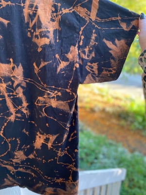 Image of Lets Go Girls Orca Bleach Dye Shirt 2