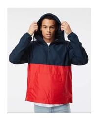 Image 2 of F&MILY Windbreaker Red/Navy