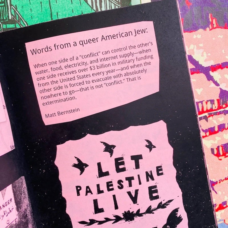Image of Queer Voices from the Fight For Palestinian Liberation Zine