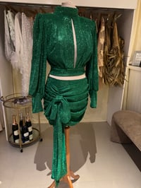 Image 6 of Green Glitter Two-Piece