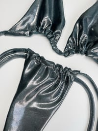 Image 1 of GLITZY KINI - STEEL BLUE 
