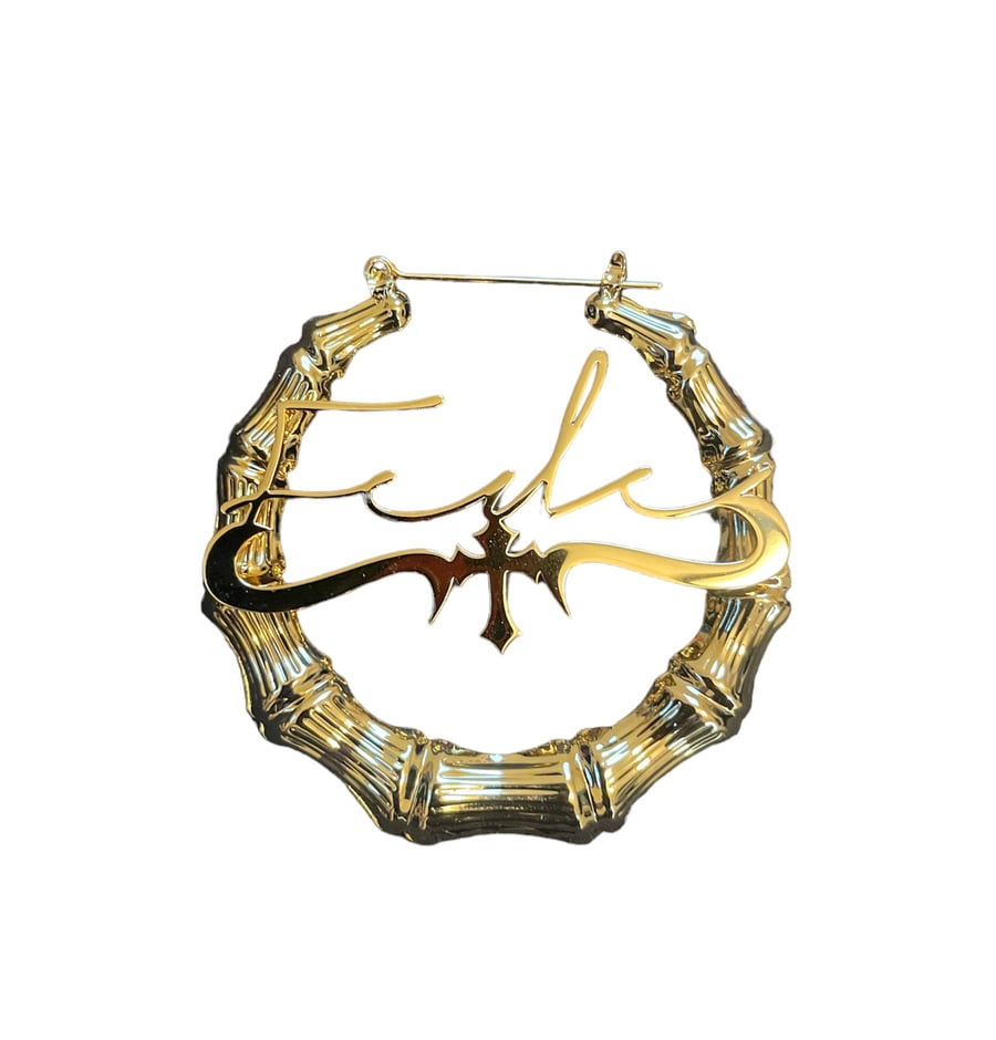 Image of Fede Batente Earrings 60mm