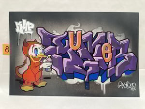 Image of Huey Helloween Vandal Print ***Embellished** 11 x 17