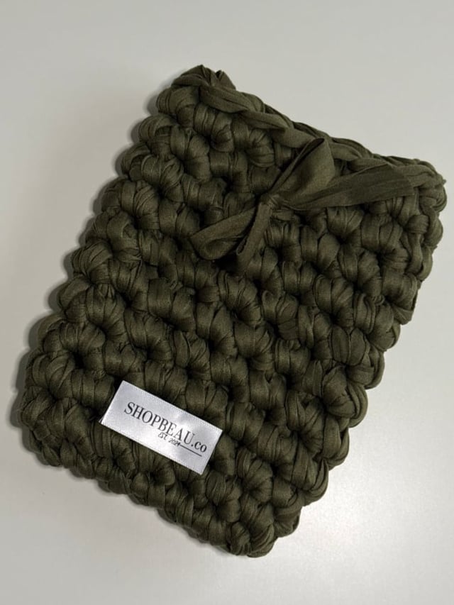 Image of Khaki Bow Kindle Sleeve