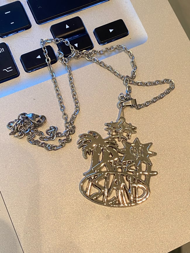 Trash island Necklace