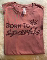 Image 4 of Personalize customize Rhinestone Tees