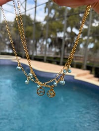 Image 8 of Azul Pearl Wave Necklace