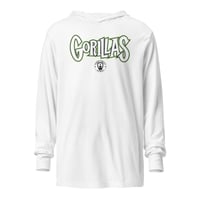 Image 1 of Adult Hooded Soft Cotton long-sleeve tee