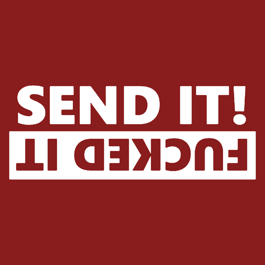 Image of 5” Fucked It Sticker