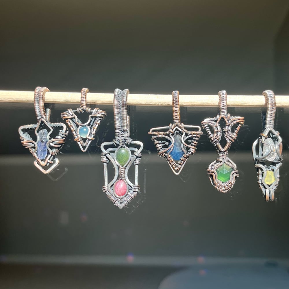 Image of Prismatic Balance Pendants