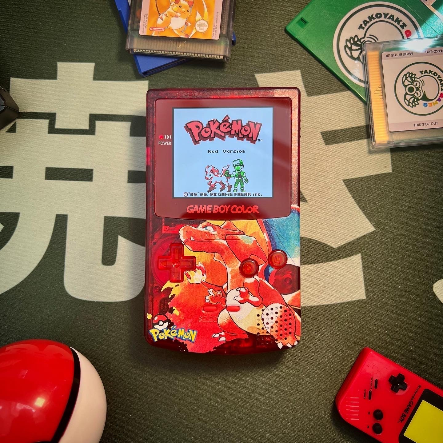 Gameboy Color - Pokemon Red Edition