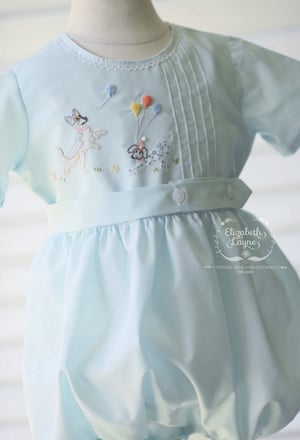 Image of Adley Hand Embroidered Romper 