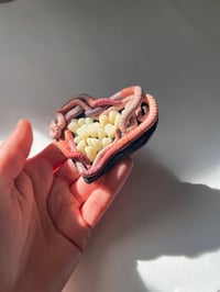 Image 4 of Worm Heart and Teeth Wall Sculpture