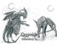 Image 1 of Cryptid Series - Print Selection 4 ( Jersey Devil / Chupacabre )