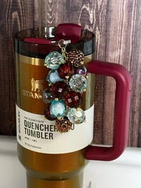 Image 1 of Country Gold Tumbler Straw Bauble
