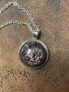 Beautiful Metallic Brown Pendant Necklace w/Matching Earring Option