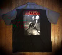 Image 3 of Upcycled “The Clash” Dickies work shirt. 