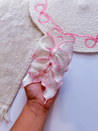 Coquette Bows on White