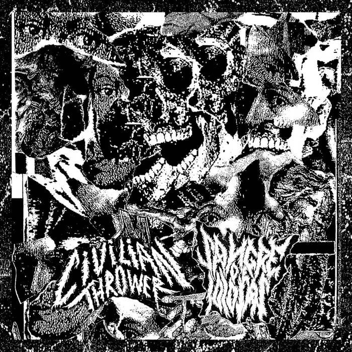 Civilian Thrower / Sangre De Idiotas“split” 7” (Italian Import)