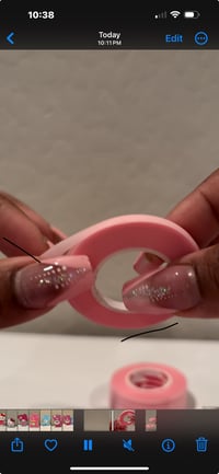 Image 3 of Pink Thin Strip tape