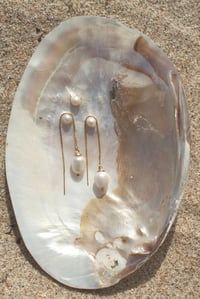 Image 2 of Oyster Glow Earrings 