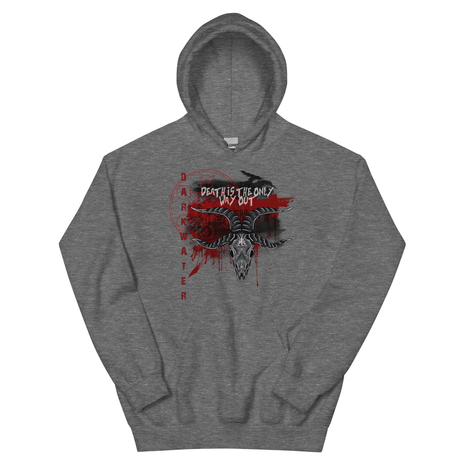 Image of Officially licensed Babalon Red skull Unisex Hoodie