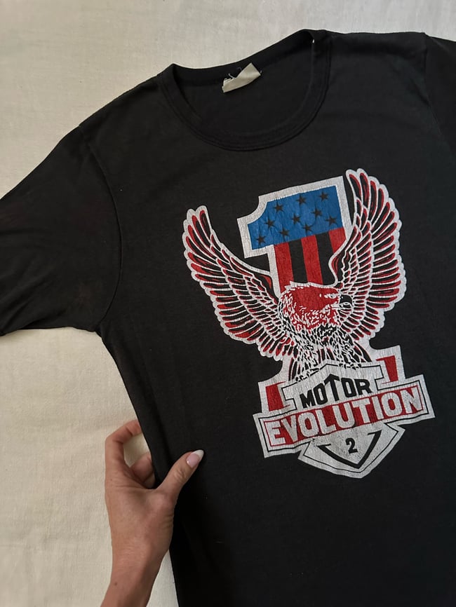 70a Harley Davidson t shirt tee