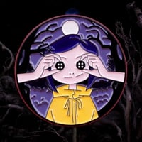 Image 2 of Coraline Enamel Pin