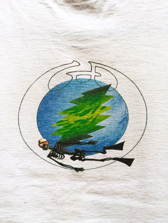 Grateful Dead 1995 Grateful Diver T-Shirt - Size L