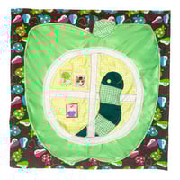 worm fabric poster