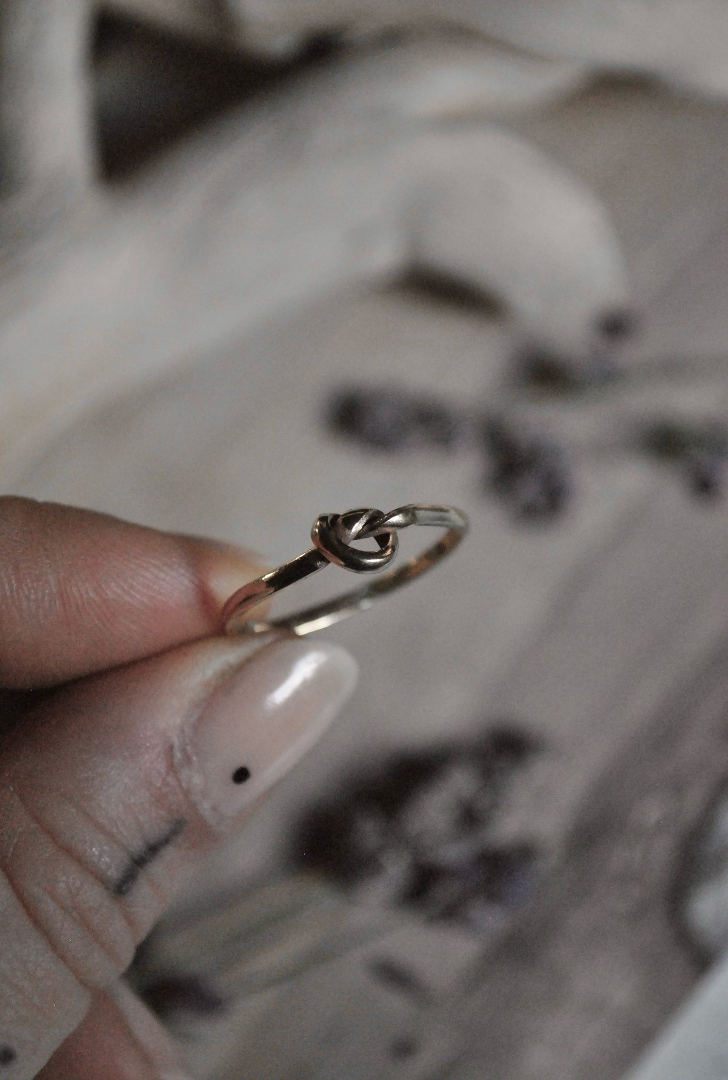 Image of Fedina “PROMESSA”  grande in ottone 