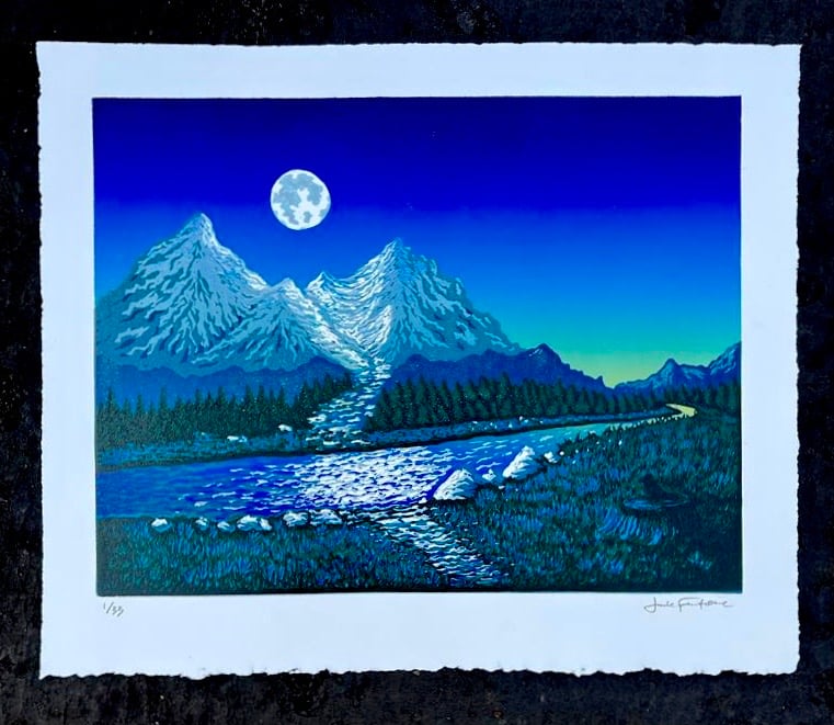 Image of Moonlight Reflections print