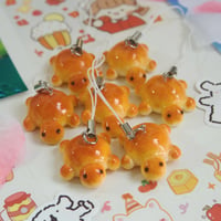 Image 2 of Turtle Bread Phone Charm