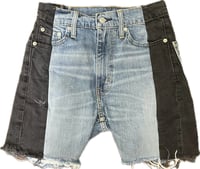 Image 1 of SPLIT LEVI SHORTS