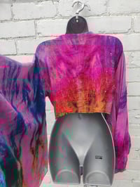 Image 17 of Wanderlust Stevie top rainbow flowers upto 14uk