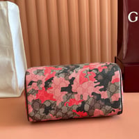 Image 8 of GG Camouflage Boston Bag