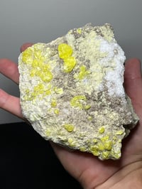 Image 8 of Sulphur On Matrix Specimen | Bolivia #2818