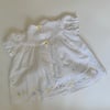 Pretty cotton vintage dress size newborn - 6 months 